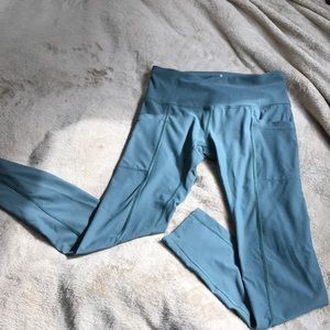 APANA Green leggings with pockets
